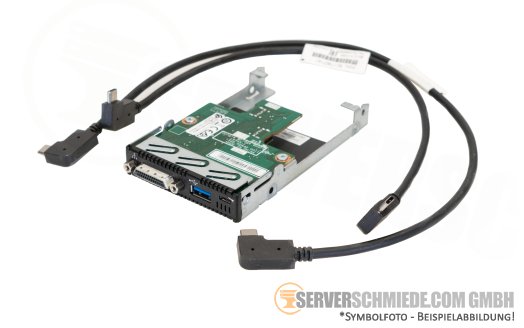 IBM Lenovo ThinkAgile SD530 7M17A04002 Console Breakout Front VGA/USB KVM modules (no Console Breakout Cable)