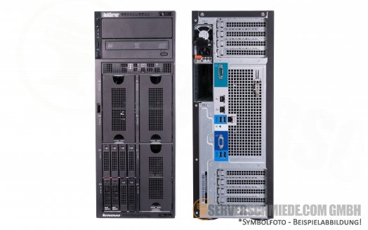 IBM Lenovo ThinkServer TD350 8x 2,5" SFF 2x  Intel XEON E5-2600 v3 v4 Raid Tower Server 2x HotSwap PSU