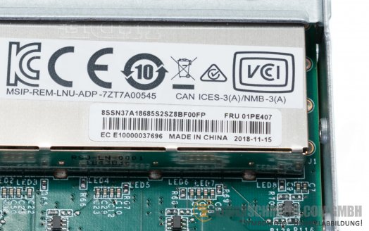 IBM Lenovo ThinkSystem 4x 1GbE Gigabit RJ-45 Copper Quad Port LOM modul Controller 01PE407 00YJ565 7ZT7A00545