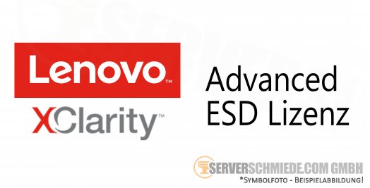 IBM Lenovo ThinkSystem XCC Xclarity Standard to Advanced ESD Lizenz KVM Management