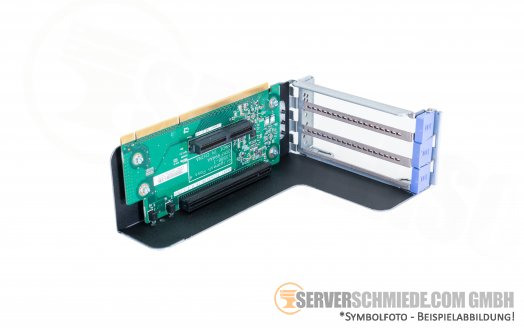 IBM Lenovo x3650 M5 PCIe Riser GPU 1x PCIe x16 1x ML2 Slot with cage 00FK631 00KA536