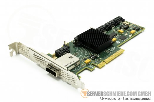 IBM LSI 9212-4i4e 6G 8 Port SAS/SATA Raid HBA Controller for HDD SSD 4x SATA/SAS intern 1x SFF-8088 extern HBA pass through 68Y7353 68Y7354 L3-25421-28A