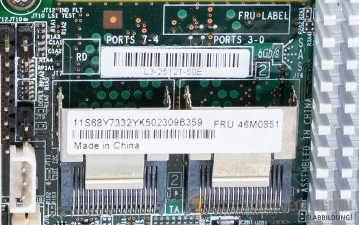 IBM M5015(ohne Batterie) L3-25121-79B 46M0851 L3-25121-79C PCIe 8-Port 512MB cache 6Gb/s SAS S-ATA Raid Controller 0,1,10,5,50