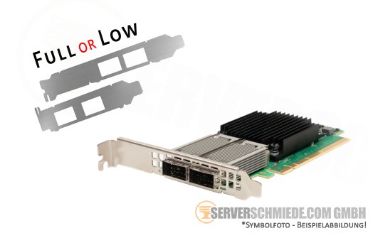 IBM Mellanox ConnectX-5 MCX556N 2x 100GbE QSFP28 InfiniBand Network PCIe x16 Controller 00WT176