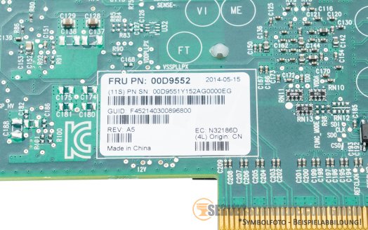 IBM Mellanox CX354A ConnectX-3  FDR  VPI IB/E  Netzwerk Controller 2x InfiniBand  56G PCIe x8 00D9552