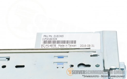 IBM SAN Volume Controller SVC Rackrails Rackschienen 01EJ365