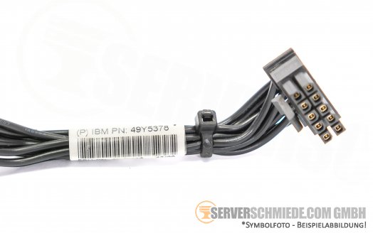 IBM SAS Backplane Power cable 1x 20-pin 2x 10-pin 49Y5378 46M6443