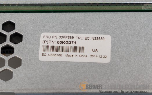 IBM Secondary Riser 1x x16 PCIe 3.0 FP (75W) + 1x x16 PCIe 3.0 LP (25W) x3550 M5 00KG371 00KF689