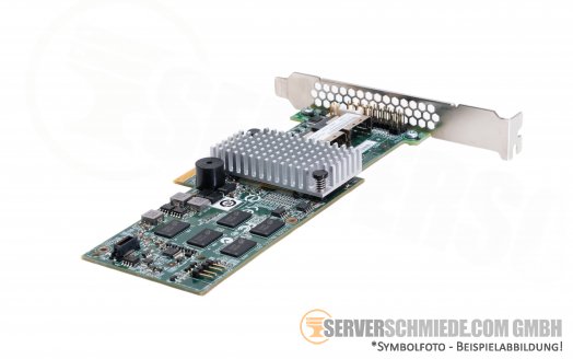 IBM ServeRaid M5015 SAS Raid Controller 46M0851 PCIe x8 8-Port 512MB 6G Raid 0,1,10 optional (5,50)