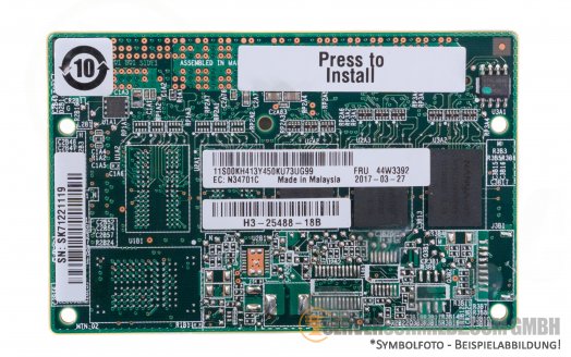 IBM ServeRAID M5210 M5200 Series 1GB Flash RAID 5 Upgrade Raid Cache 44W3392 M5210