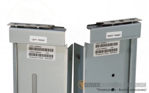 IBM Storwize V3700 Rackschienen Rackral Kit 45W8838 45W8837