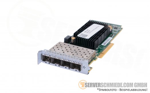IBM Storwize V7000 Gen2 4x 10GbE Quad SFP+  iSCSI FCoE Controller PCIe x8