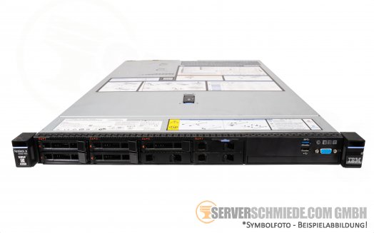 IBM System x3550 M5 19" 1U Server 8x 2,5" SFF 2x Intel XEON E5-2600 v3 v4 ServeRaid 12G SAS SATA Raid 2x PSU -CTO
