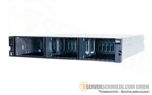 IBM V7000 Gen2 Expansion Enclosure V7000 2076-24F within 2x PSU, 2x 12G SAS Controllers 64P8447
