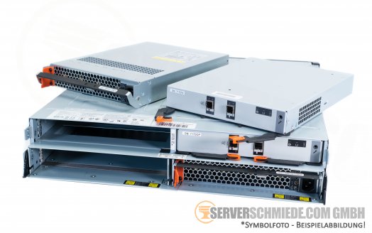 IBM V7000 Gen2 Expansion Enclosure V7000 2076-24F within 2x PSU, 2x 12G SAS Controllers 64P8447