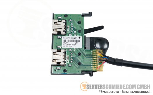 IBM X240 blade internal USB interface 2x USB 2.0 81Y4279
