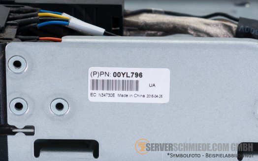 IBM x3250 x3550 M5 Display VGA Cage control panel incl. Kabel  1x DVD  2x USB 1x VGA 00YL796