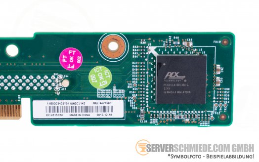 IBM X3550 M4 PCI Riser Card 94Y7590