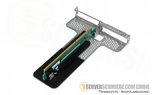 IBM x3550 M5 PCIe Riser 2 2x 16 LP 00KF627 inkl. bracket cage 00KG368