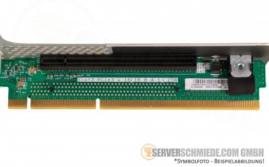 IBM x3550 M5 PCIe Riser 2 2x 16 LP 00KF627 inkl. bracket cage 00KG368