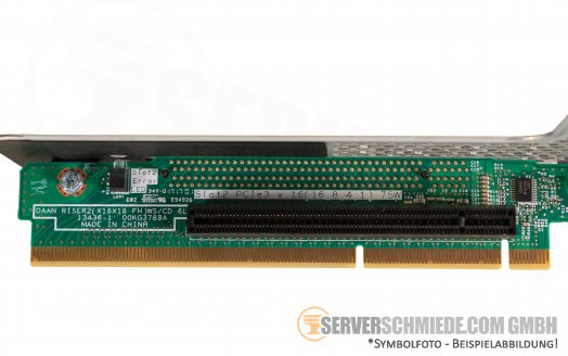 IBM x3550 M5 PCIe Riser 2 2x 16 LP 00KF627 inkl. bracket cage 00KG368