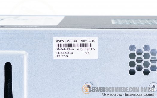 IBM x3650 M5 rear 2x Bay 2,5 HDD Backplane aktiv airflow  Risercard 1x Slot  PCIe x16 incl Cage 00MU109