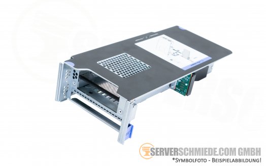 IBM x3650 M5 rear 2x Bay 2,5 HDD Backplane aktiv airflow  Risercard 1x Slot  PCIe x16 incl Cage 00MU109