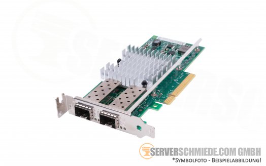Intel IBM 2x 10GbE SFP+ X520-DA2 Dual Port Networt optical Controller 49Y7962 49Y7960 49Y7961 10 Gigabit