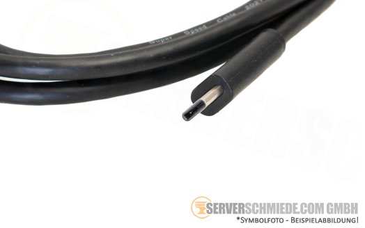 Inline USB-C 3.2 3.1 3.0 Verlängerung 1,5m USB-C male to USB-C female ST/BU schwarz