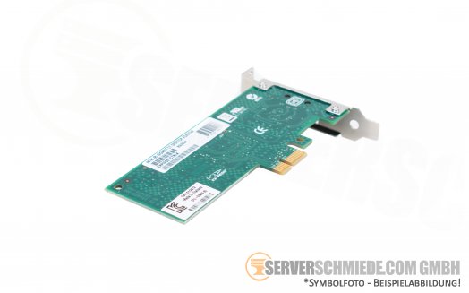 Intel Gigabit 1x 1GbE RJ-45 Port CT Desktop Adapter PCIe x1  EXPI9301CTBLK 893647 E46981-007