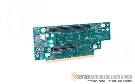Intel 1x x16 1x x8 PCIe 3.0 GPU graphics card Riser R2224WFTZS A2UL16RIS2BB