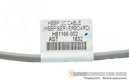 Intel 23cm I2C Signal Kabel cable 1x 6-pin gerade to 1x 6-pin gerade Backplane to Board R2224WFTZS H91166-001