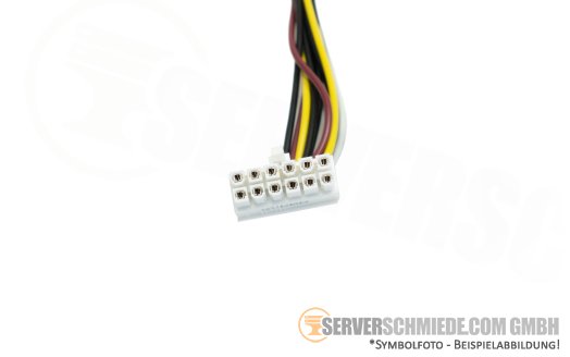 Intel 35 / 47 / 63cm Backplane Power Kabel cable 1x 12-pin to 3x 4-pin R2224WFTZS H82108-002