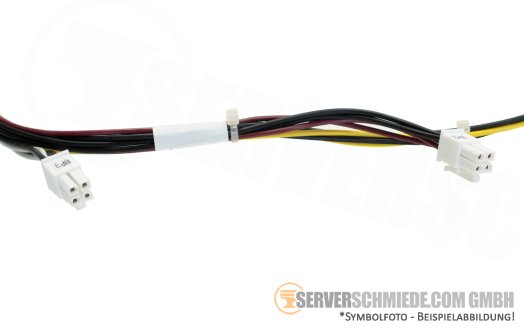 Intel 35 / 47 / 63cm Backplane Power Kabel cable 1x 12-pin to 3x 4-pin R2224WFTZS H82108-002