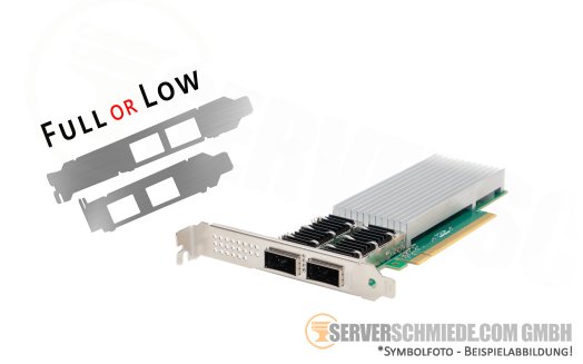 Intel E810-CQDA2 2x 100 Gb QSFP28 PCIe x16 4.0 Ethernet Network Controller E810CAM2 OEM