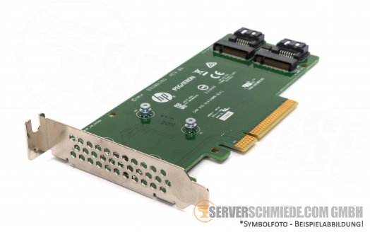 Intel HP SSD M.2 6G SATA Storage Controller incl. 2x 1TB SATA SSD Boot drive OS Installation vmware Windows Server Linux Ceph FreeNAS