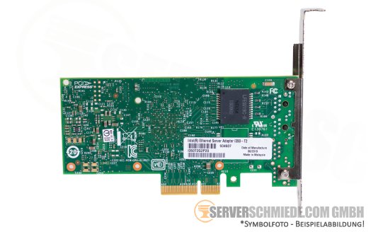 Intel i350-T2 2x 1GbE Dual Port Network LAN Ethernet PCIe x4 Controller