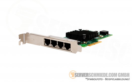 Intel i350-T4 v2 4x 1GbE Quad Port Ethernet Netzwerk Networking PCIe x4 Controller Adapter I350T4V2 OEM