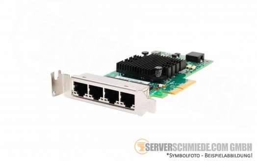 Intel i350-T4 v2 4x 1GbE Quad Port Ethernet Netzwerk Networking PCIe x4 Controller Adapter I350T4V2 OEM