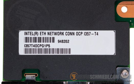 Intel I357-T4 4x 1Gb RJ-45 Network LAN Ethernet OCP Daughter Card Fujitsu I357T40CPG1P5