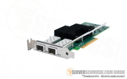 Intel Original X710-DA2 Dual Port 2x 10GbE SFP+ PCIe x8 3.0 Optical Converged Ethernet Controller