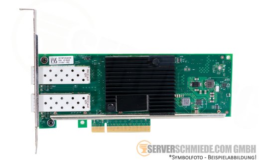 Intel Original X710-DA2 Dual Port 2x 10GbE SFP+ PCIe x8 3.0 Optical Converged Ethernet Controller