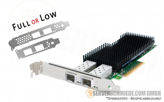 Intel XXV710-DA2 2x 25/10GbE SFP28 PCIe x8 3.0 Optical Converged Ethernet Controller SR-IOV