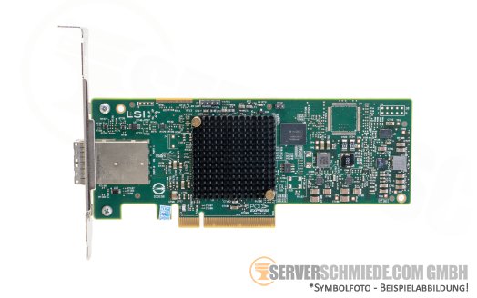 Intel RS3GC008 PCIe 3.0 x8 2x SFF-8644 External 12G SAS3 LSI3008 SATA HBA JBOD Controller