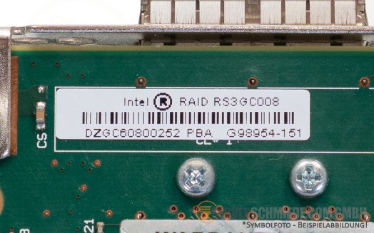 Intel RS3GC008 PCIe 3.0 x8 2x SFF-8644 External 12G SAS3 LSI3008 SATA HBA JBOD Controller