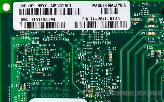 Intel X520-DA2 2x 10GbE Dual Port SFP+ Network LAN Ethernet PCIe x8 Controller / Cisco 74-6814-01