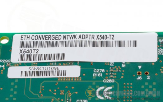 Intel X540-T2 LAN Controller 10 Gigabit Dual Port Converged Ethernet - 2x 10GbE RJ-45 Kupfer copper OEM X540-T2