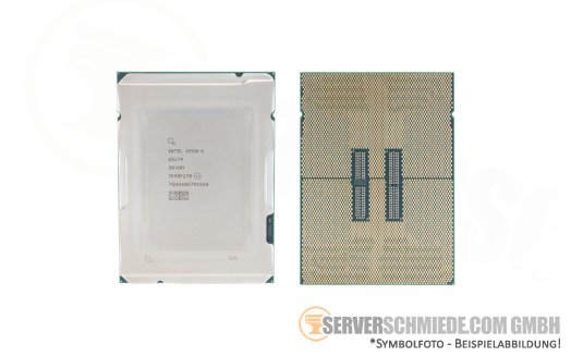 Intel Xeon 6527P SRVNY 24C Server Prozessor 24x 3,00 GHz 144MB Cache 255W 4710 CPU