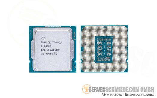 Intel Xeon E-2388G SRKMZ 8C/16T Server Prozessor 8x 3,20 GHz 16MB Cache FCLGA1200 CPU 5,10GHz Turbo