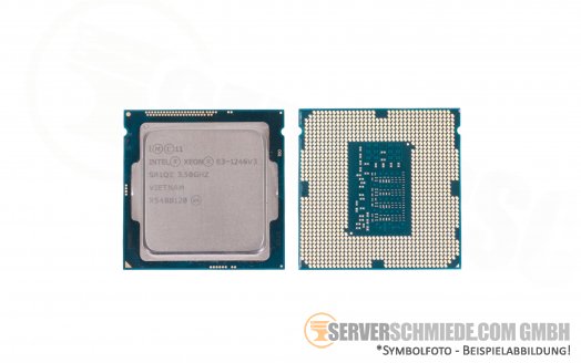 Intel Xeon E3-1246V3 SR1QZ 4C Server Prozessor 4x 3,50 GHz 8MB Cache 1150 CPU